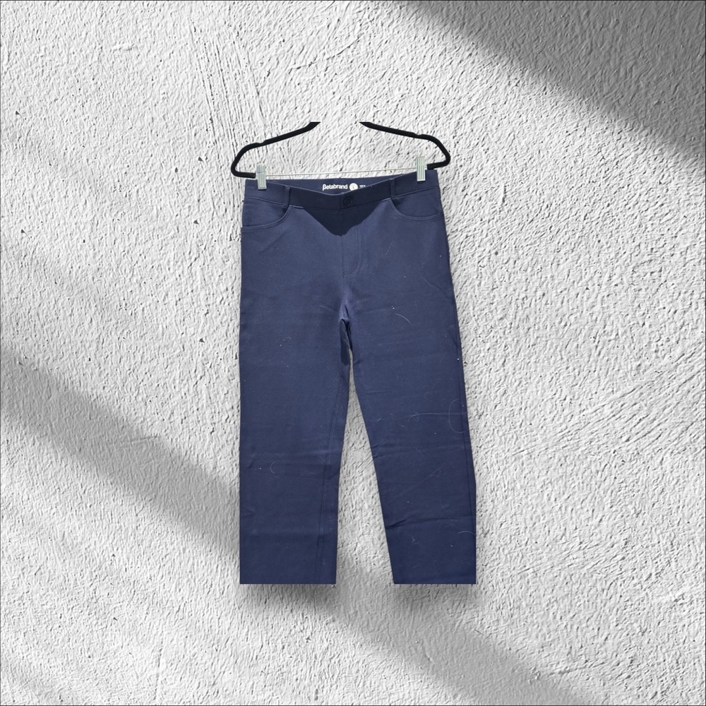 Betabrand Navy Boot Cut Pants